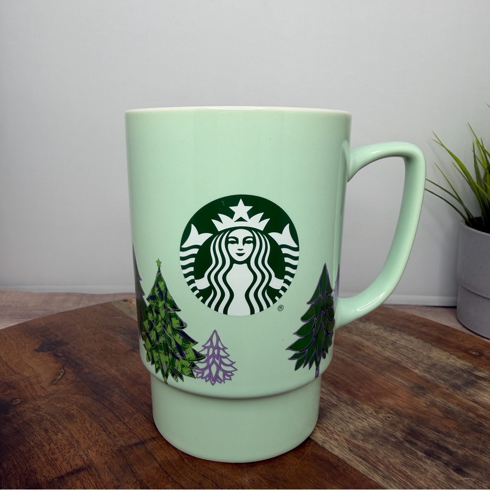 Starbucks 2020 - 20oz Mint Green Ceramic Holiday Mug